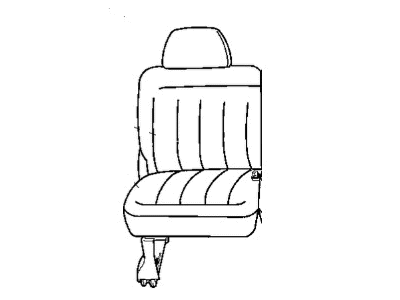 2003 Dodge Caravan Seat Cushion - UD981QLAD