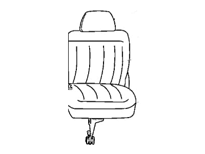 2003 Dodge Caravan Seat Cushion - UD991QLAD
