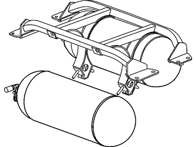 Mopar 53015147AB Cylinder-Compressed Natural Gas