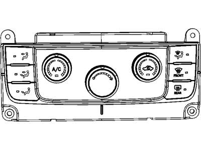 Mopar 55111833AH Air Conditioner And Heater Control