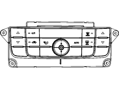 Mopar 55111916AG Air Conditioner And Heater Control