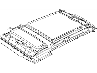 Mopar 1RR57DW1AA Headliner