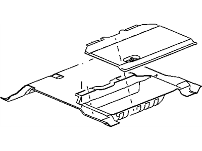 Mopar 5KJ061DVAE Lid-Load Floor