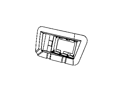 Mopar 68051926AA Bracket-Blind Spot Detection