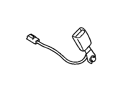 Dodge Stratus Seat Belt - MR790364