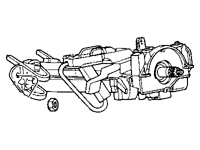 Jeep Wrangler Steering Column - 4897818AB