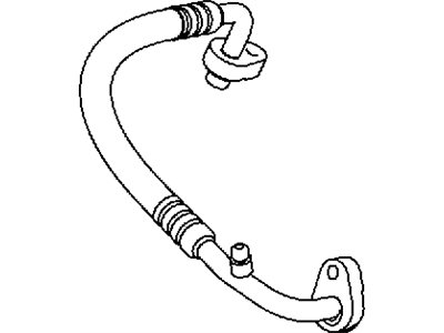 2010 Dodge Caliber A/C Hose - 5058893AB