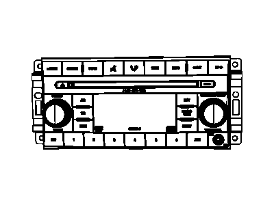 Mopar 68051860AA Knob-Radio Volume Control