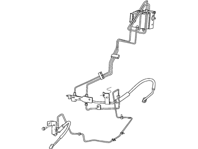 2004 Dodge Ram 1500 Brake Line - 52010182AC