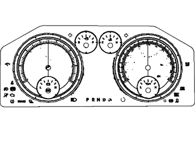 Mopar 5091861AA Cluster-Instrument Panel