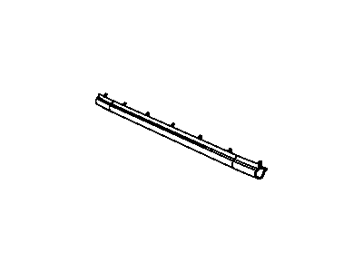 Mopar 5065322AC WEATHERSTRIP-Hood To Radiator