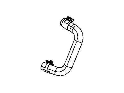 Mopar 5058628AB Hose-COOLANT Bottle Supply