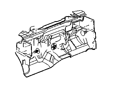 Mopar 55080025AA SILENCER-Dash Panel