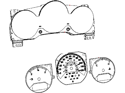 Mopar 5172678AB Cluster-Instrument Panel