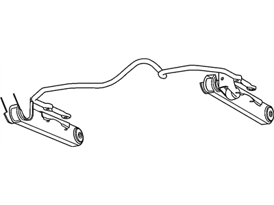 Mopar 52088677AA Bar-Rear Suspension