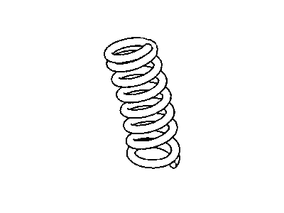 2008 Dodge Charger Coil Springs - 4895476AB
