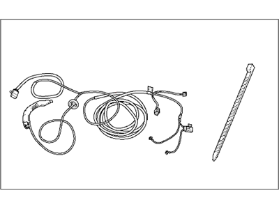 Mopar 82208709AC Wiring Kit-Trailer Tow - 4 Way