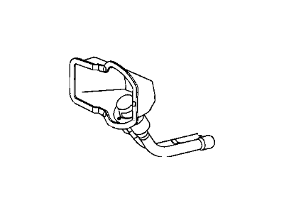 2011 Ram 3500 Fuel Filler Neck - 5031036AC