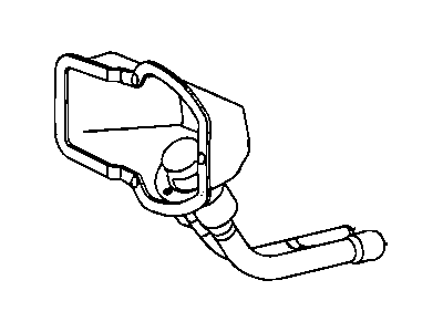 Mopar 52121693AE Tube-Fuel Filler