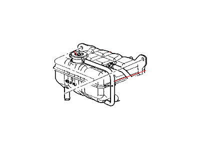 2007 Jeep Liberty Coolant Reservoir - 52079702AF