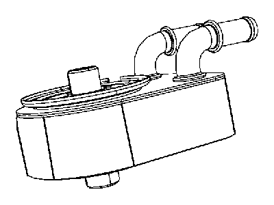 Mopar 4884758AB Connector-Engine Oil Cooler