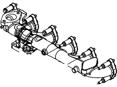 Mopar 68205983AA Exhaust Manifold