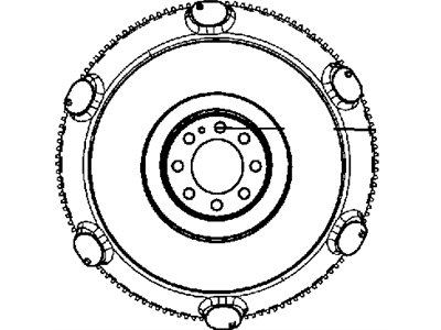 Dodge Challenger Flywheel - 5038113AC