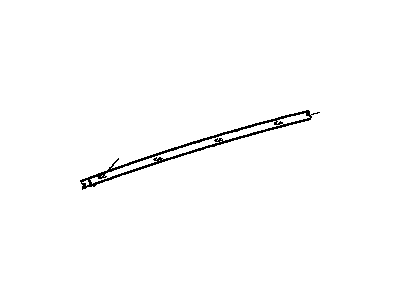 Mopar 55256608AD RETAINER-Windshield Pillar Molding