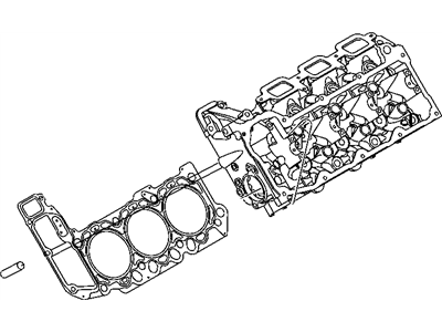 Jeep Commander Cylinder Head - 53020987AD