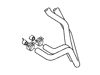 Mopar 4595721 Hose-Heater Core