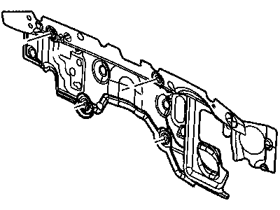 Mopar 55361003AG SILENCER-Dash Panel-Engine COMPARTME