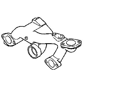 1998 Dodge Avenger Thermostat Housing - MD344304