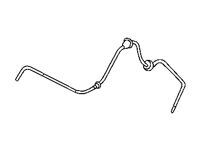 Mopar 4879444AD Hose-Rear Window WIPER Washer