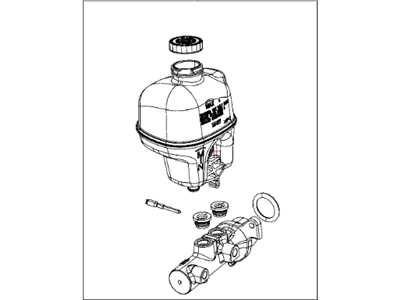 Mopar 68285796AA Brake Mastr Cylinder