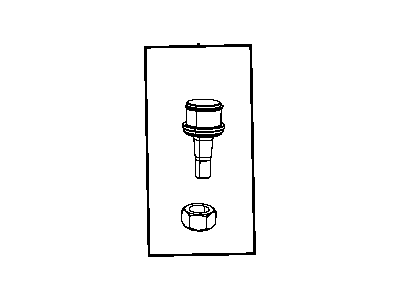 Mopar 68216182AA BALLJOINT-Lower