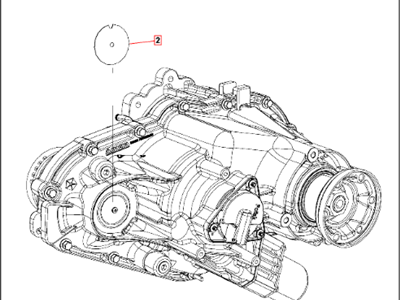 2013 Jeep Grand Cherokee Transfer Case - 5038433AB