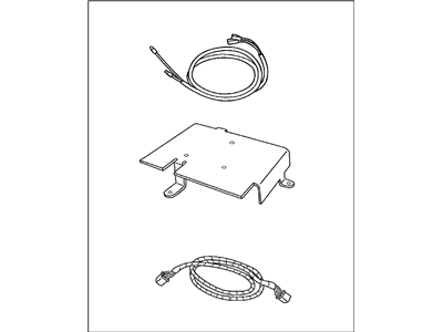 82208118 Mopar INSTALKIT-SATELITE Receiver Illustration 1 of 1