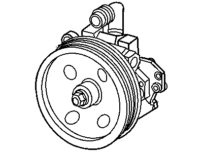 Chrysler Crossfire Power Steering Pump - 5097049AA