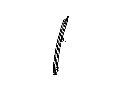 Mopar 5257962AF WEATHERSTRIP-Front Door Glass Run