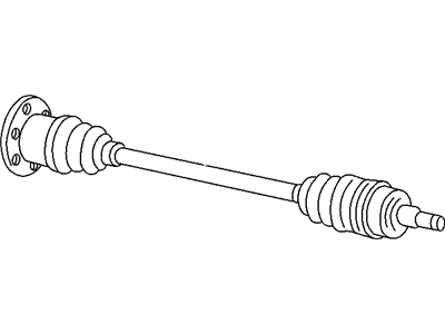 Mopar 4641897AB Constant Velocity Shaft