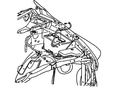 Mopar 56000969AC Battery Negative Wiring