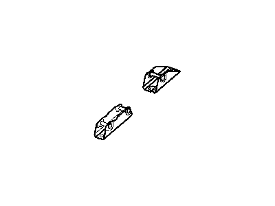 Mopar 56052669AA Bracket-Rear Seat