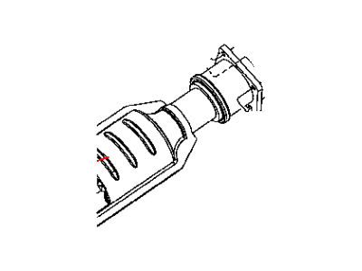 2003 Dodge Neon Catalytic Converter - 5278941AA
