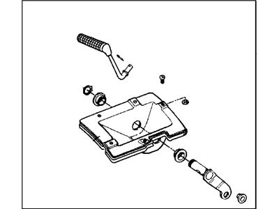 Mopar 52104102AB SHIFTER-Transfer Case