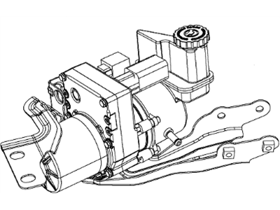 2014 Dodge Challenger Power Steering Pump - 68059643AJ
