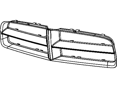 Dodge Charger Grille - 1CH87FDTAA