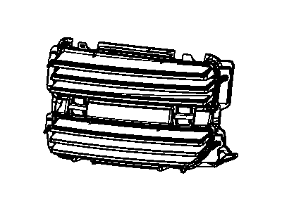 Mopar 4806462AA Grille-Radiator