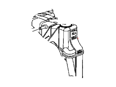 Chrysler 300 Coolant Reservoir - 4596466AD