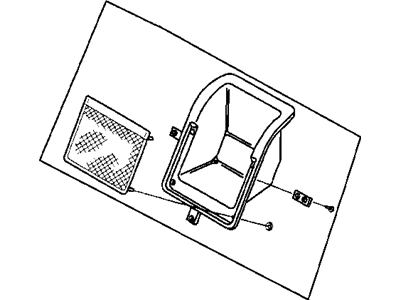 Mopar 4874859 Bin-Floor Console