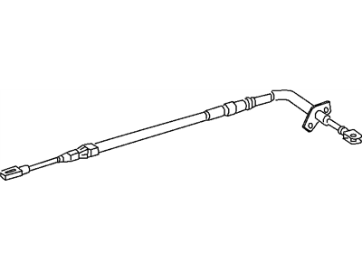 2008 Dodge Sprinter 3500 Parking Brake Cable - 68013475AA